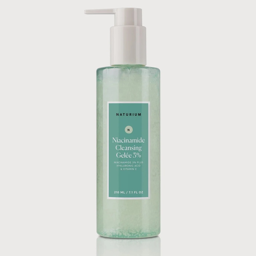 Naturium Niacinamide Cleansing Gelée 3% Face Wash Cleanser 210ml NWT